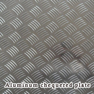 Aluminum chequered plate